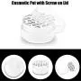 SumDirect 50Pcs 10G/10ML Clear Plastic Cosmetic Containers with Lids, Sample Jars, Makeup Sample Containers for Cream Lotion with Pressure Sensitive Films