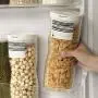Bouteilles de stockage en verre Yl Ly pour aliments et bonbons avec couvercle - Réservoir de rangement de 1000 ml pour la maison et la cuisine. Bouteilles de stockage en verre Yl Ly pour aliments et bonbons avec couvercle - Réservoir de rangement de 1000 ml pour la maison et la cuisine.