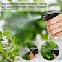 Plastic Spray Bottles 6pcs 16oz Empty Clear Spray Bottle with Black Trigger Sprayers, Adjustable Nozzle, for Cleaning Solutions, Planting, Cooking