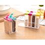 Seasoning Box Spice Jar Seasoning Box 6pcs/set Kitchen Spice Storage Bottle Jars Transparent Salt Pepper Cumin Powder Box Tools