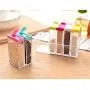 Seasoning Box Spice Jar Seasoning Box 6pcs/set Kitchen Spice Storage Bottle Jars Transparent Salt Pepper Cumin Powder Box Tools