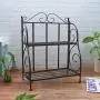 Kitchen Spice Racks, Gunel 2-Tier Standing Bathroom Shelf Kitchen Countertop Storage Organizer Jars Bottle Seasoning Rack Shelf Holder (Black) Kitchen Spice Racks, Gunel 2-Tier Standing Bathroom Shelf Kitchen Countertop Storage Organizer Jars Bottle Seasoning Rack Shelf Holder (Black)
