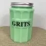 Vintage-Stil Küchenbehälter/Container - Jadeite Jadite - Grits - Mittelgroß - Landhausstil
