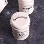 re2chiOngs Food Storage Jar, Tea Coffee Sugar Storage Canister Kitchen Spice Jar Candy Pot with Lid Snap-Fit (3Pcs/Set)