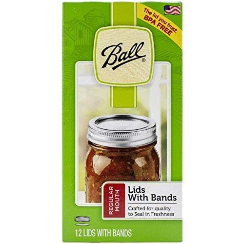 Ball Regular Mouth Lids and Bands, 24 count