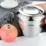 Thermos Food Jar 1000ml Thermos 304 Stainless Food Flask For Kids,Hollow Insulation Food Containers Portable Bag (Color : Blue) Thermos Food Jar 1000ml Thermos 304 Stainless Food Flask For Kids,Hollow Insulation Food Containers Portable Bag (Color : Blue)