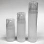 Empty Airless Bottle - Metal Free! Choose from 5 Sizes: 15ml/0.5oz, 30ml/1oz, 50ml/1.7oz, 100ml/3.4oz, or 150ml/5.1oz in Natural Plastic for Cream/Serum/Treatment/Lotion/Oil/Gel/Cosmetics - Air Less Travel Size Pump/Dispenser/Container 1x 30ml