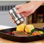 Stainless Steel Seasoning Spice Storage Box Condiment Bottles Shaker Jars Organizer Bbq Cooking Herbs Kitchen,1 Piece