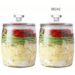 Glass Sealed Jars, Moisture-Proof Kitchen Food Containers, Storage Kimchi/Cereal/Oatmeal/Spaghetti