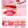 Jakuva 30 Pack Pink Collagen Crystal Lip Masks Lip Plumper Masks Gel Patch Lip Masks Moisturizing Lip, Remove Dead Skin Anti Chapped & Anti-Aging (Pink)