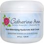 Pore Minimizer Hyaluronic Acid Cream by Catherine Ann - Oil Free Anti Aging Facial Moisturizer for Combination- Oily and Acne Skin. Day and Night Gel Cream- 70% Organic, 4 oz