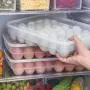 JUSTDOLIFE Egg Container Thickened Shock-proof 34-Grid Egg Holder Egg Storage Box JUSTDOLIFE Egg Container Thickened Shock-proof 34-Grid Egg Holder Egg Storage Box