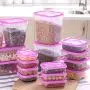Lebensmittelbehälter Set, Kühlbox, Lebensmittelbehälter, versiegelte Getreideschließdose, Küchenorganizer, Grün