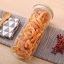 WANGLXST Food Storage Container Set, Clear Glass Jars Airtight Canister Kitchen with Bamboo Lids, for Candy, Cookie, Rice, Sugar, Flour, Pasta, Nut, Transparent