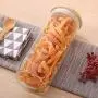 WANGLXST Food Storage Container Set, Clear Glass Jars Airtight Canister Kitchen with Bamboo Lids, for Candy, Cookie, Rice, Sugar, Flour, Pasta, Nut, Transparent WANGLXST Food Storage Container Set, Clear Glass Jars Airtight Canister Kitchen with Bamboo Lids, for Candy, Cookie, Rice, Sugar, Flour, Pasta, Nut, Transparent