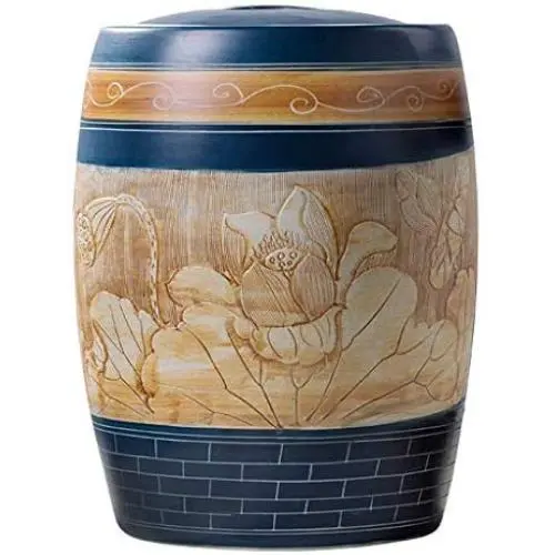 Contenants de Rangement Alimentaire en Cuve à Vin Rustique avec Couvercles, Grande Doseuse de Céréales en Céramique, Canisters à Café, Décoration d'Intérieur Rustique, Organisation et Rangement de Cellier, 10L/15L/25L Contenants de Rangement Alimentaire en Cuve à Vin Rustique avec Couvercles, Grande Doseuse de Céréales en Céramique, Canisters à Café, Décoration d'Intérieur Rustique, Organisation et Rangement de Cellier, 10L/15L/25L