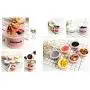 XICHEN 3.38 oz Thick PP plastic Jars with Lid - Yogurt Container - ice cream/Mousse cake/Dessert pudding, Spices, 1 Set (12 Jars+12 plastic spoons)