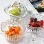 Pot Jar en Cristal Sans Plomb Yl Ly Avec Couvercle, Boîte de Rangement pour Bonbons, Sucettes, Cylindre de Sucre, Réservoir pour Fruits Secs avec Couvercle en Bambou Épais Pot Jar en Cristal Sans Plomb Yl Ly Avec Couvercle, Boîte de Rangement pour Bonbons, Sucettes, Cylindre de Sucre, Réservoir pour Fruits Secs avec Couvercle en Bambou Épais