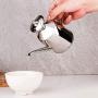 Vaorwne Stainless Steel Olive Oil Can Dispenser Pot Canister Silver Color 200 Mlkitchen Tools Food Jar Cruets Utensil Storage