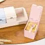 Food Storage 4 pieces of spice jars with lid and spoon for salt sugar spice pepper seasoning box Food Storage 4 pieces of spice jars with lid and spoon for salt sugar spice pepper seasoning box
