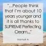 Premier Dead Sea SUPREME Perfecting Cream for All Skin Types, anti aging, hydrating, moisturizing, quick absorbing 2.04fl.oz
