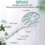 Intelabe Bug Zapper, Mosquito Killer USB Rechargeable Electric Fly Swatter for Home, Outdoor, Powerful 4000V Grid, Detachable Flashlight, LED Light, Safe to Touch with 3-Layer Safety Mesh-White Intelabe Bug Zapper, Mosquito Killer USB Rechargeable Electric Fly Swatter for Home, Outdoor, Powerful 4000V Grid, Detachable Flashlight, LED Light, Safe to Touch with 3-Layer Safety Mesh-White