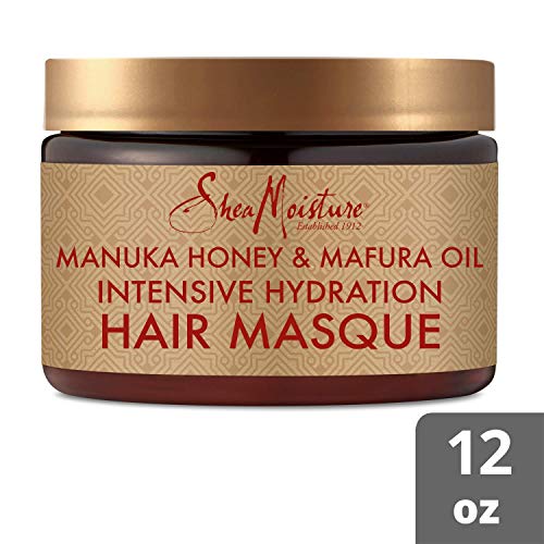 SheaMoisture Manuka Honey & Marfura Oil Hydration Intensive Masque Hair Treatment, 12 Fl Oz