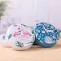 Boîte d'Emballage Ronde en Tôle Peinte pour Cadeaux, Idéale pour la Fête des Enfants, Contenants de Sucre/Bonbons, Boîtes Rondes en Tôle, Rangement en Tôle
