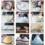 JUSTDOLIFE Cake Pan Non-stick Aluminum Alloy DIY Cake Mold Baking Pan for Home Kitchen