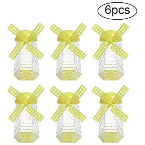 Candy Storage Bottle Creative Windmill Design Baby Kids Food Storage Jar Container Gift for Halloween Christmas New Year Candy Storage Bottle Creative Windmill Design Baby Kids Food Storage Jar Container Gift for Halloween Christmas New Year