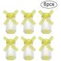 Candy Storage Bottle Creative Windmill Design Baby Kids Food Storage Jar Container Gift for Halloween Christmas New Year
