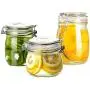 Bocal Folinstall 3 Pièces (500ml, 680ml et 860ml) à Large Bouche - Bocaux en Verre avec Couvercles Amovibles - Idéal pour la Conserve, le Café, le Sucre, la Farine. Joint en Silicone de Rechange Inclus. Bocal Folinstall 3 Pièces (500ml, 680ml et 860ml) à Large Bouche - Bocaux en Verre avec Couvercles Amovibles - Idéal pour la Conserve, le Café, le Sucre, la Farine. Joint en Silicone de Rechange Inclus.