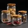 Bocaux en Verre, Contenants de Cuisine pour Graines/Épices/Pâtes/Avoines/Café Bocaux en Verre, Contenants de Cuisine pour Graines/Épices/Pâtes/Avoines/Café