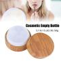 Empty Bamboo Lipstick Tubes,Refillable Lip Balm Lip Gloss Tube,Handmade Face Cream Spoon Cosmetic Container Bottles Face Cream Jar Makeup Tools Kit