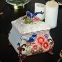 Cereal Containers Ceramic Canister, Rice Cylinder Flour Jar, Kitchen Decoration Crafts Containers