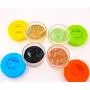 Glass Containers for Baby Food Storage Set Contains 6 Small Reusable 4oz Jars with Airtight Lids Safely Freeze your Homemade Glass Containers for Baby Food Storage Set Contains 6 Small Reusable 4oz Jars with Airtight Lids Safely Freeze your Homemade