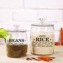 Pantry Labels Stickers - Kitchen Food Storage Room Label Set and Food Tissue Label for Cans, Bottles, Containers- Used to Organize Your Kitchen Cabinet - Waterproof and Tear Resistant（36 Sets）