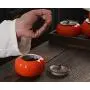 3pcs/set Creative ceramic persimmon Candy Container Meaningful Luck Gifts Food Storage Container Desktop Home Decoration for Serving Tea, Coffee and Spice 3pcs/set Creative ceramic persimmon Candy Container Meaningful Luck Gifts Food Storage Container Desktop Home Decoration for Serving Tea, Coffee and Spice