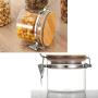 Glass Sealed Jars, Moisture-Proof Kitchen Food Containers, Storage Of Spices/Pasta/Oatmeal/Coffee Beans