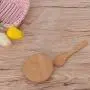 BESTONZON 420ml Condiment Spice Jars Glass Seasoning Container with Spoon Wood Lids Food Storage Canister for Kitchen Tea Coffee Sugar Salt