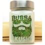 Stash Jar with Bubba Kush and Beard Design, Air Tight, Smell Resistant Herb Storage, 3" Tall x 2" Wide. Cannabis Christmas Gift for Weed Enthusiasts