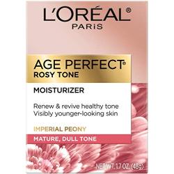 Face Moisturizer by L’Oreal Paris Skin Care I Age Perfect Rosy Tone Moisturizer for Face for Visibly Younger Looking Skin I Anti-Aging Day Cream I 1.7 oz. - Packaging May Vary