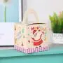 BLagenertJ 20Pcs Christmas Candy Paper Box Candy Cookie Handled Carrier Gift Packaging Bag for Xmas Supplies Decor Blue BLagenertJ 20Pcs Christmas Candy Paper Box Candy Cookie Handled Carrier Gift Packaging Bag for Xmas Supplies Decor Blue