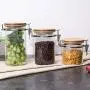 Glass Sealed Jars, Moisture-Proof Kitchen Food Containers, Storage Of Coffee Beans/Cereal/Oatmeal/Pasta Glass Sealed Jars, Moisture-Proof Kitchen Food Containers, Storage Of Coffee Beans/Cereal/Oatmeal/Pasta