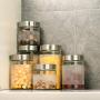 Glass Storage Sealed Jars, Kitchen Food Containers, Storage Jam/Honey/Coffee/Candied Fruit