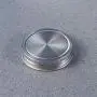 BESTONZON 3er Edelstahl Mason Jar Deckel mit 3 Dichtungen, Dicht/Dichtungssicher, Aufbewahrungslüppen für Ball Mason Gläser und mehr (7,2 x 7,2 x 1,5 cm)