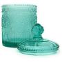 The Pioneer Woman Adeline Teal Mini Storage Jar 3.5 x 6.25