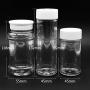 Vitality-Store Plastic Transparent Clear Beads Storage Jar Bottle Vial Candy Jewelry Container with Lid Organizer Cans