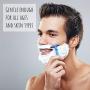 Body Merry Super Shave Moisturizing Cream: Hydrating shaving cream for men w Natural Shea & Peppermint + Olive Oil to protect/soothe dry, sensitive skin & combat razor bumps + irritation