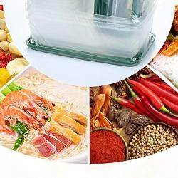 SD Beauty&More 17pcs/set Keep Fresh Food Storage Box Refrigerator Food Container Sealed Crisper Kitchen Organizer Grains Beans Storage Jar Tank-in Bottles(Style 01)